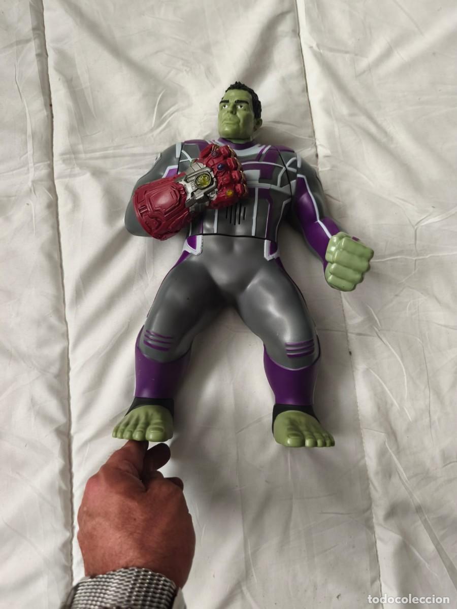 Figuras y mu&ntilde;ecos Marvel: Hulk Pu&ntilde;o Poderoso . Grande 35 cm . (Power Punch Hulk) Marvel. Hasbro. - Foto 3