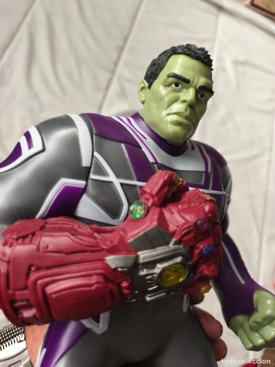 Figuras y mu&ntilde;ecos Marvel: Hulk Pu&ntilde;o Poderoso . Grande 35 cm . (Power Punch Hulk) Marvel. Hasbro. - Foto 4