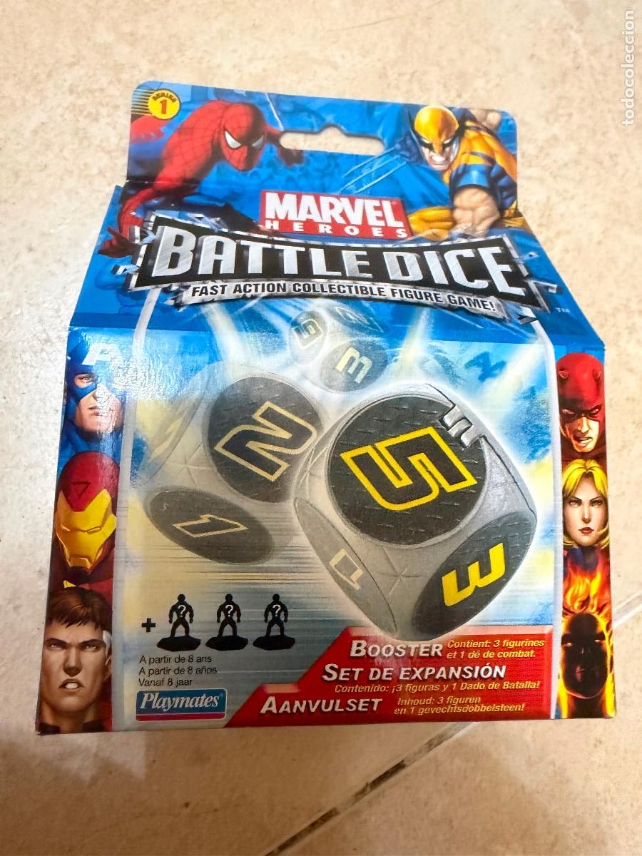 Figurines et Jouets Marvel: Set de expansi&oacute;n marvel h&eacute;roes a estrenar