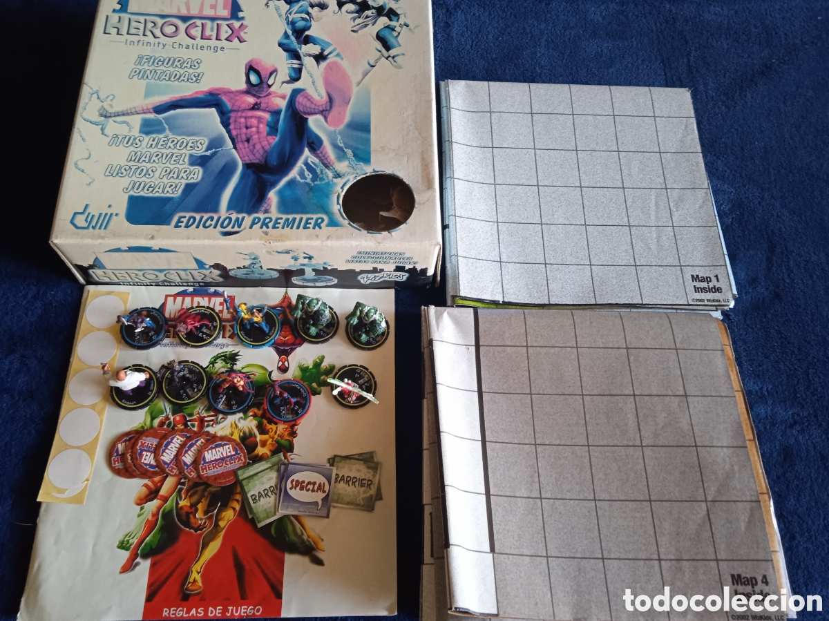 Figuras y mu&ntilde;ecos Marvel: MARVEL HEROCLIX INFINITY CHALLENGE -EDICION PREMIER - TUS HEROES MAARVEL LISTOS PARA JUGAR