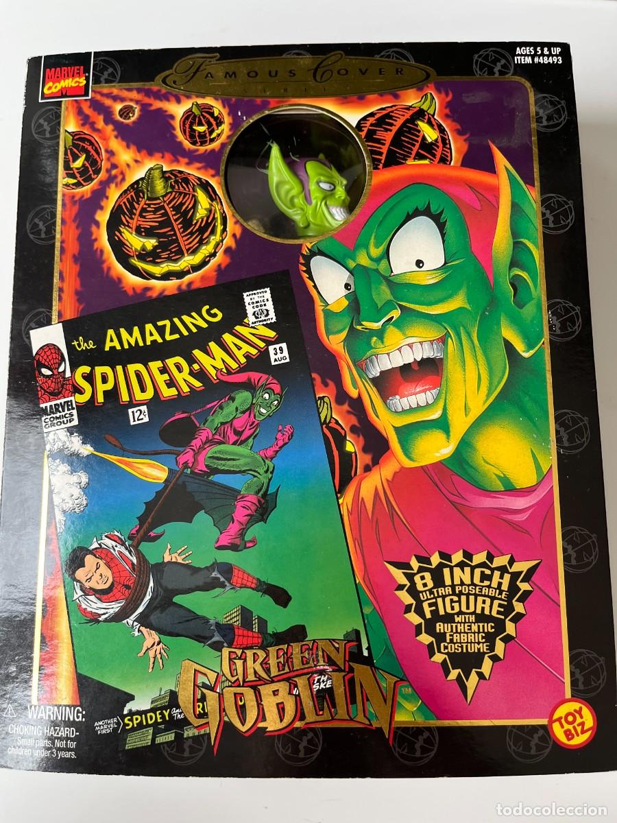 Figuras y mu&ntilde;ecos Marvel: GREEN GOBLIN FAMOUS COVER SERIES TOYBIZ Marvel Comics 1998