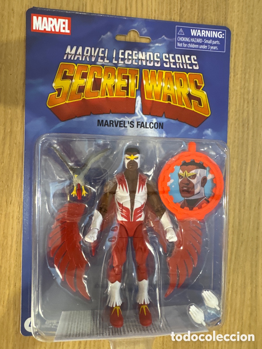 Figuras y mu&ntilde;ecos Marvel: Figura Falcon Secret Wars Marvel Legends Hasbro