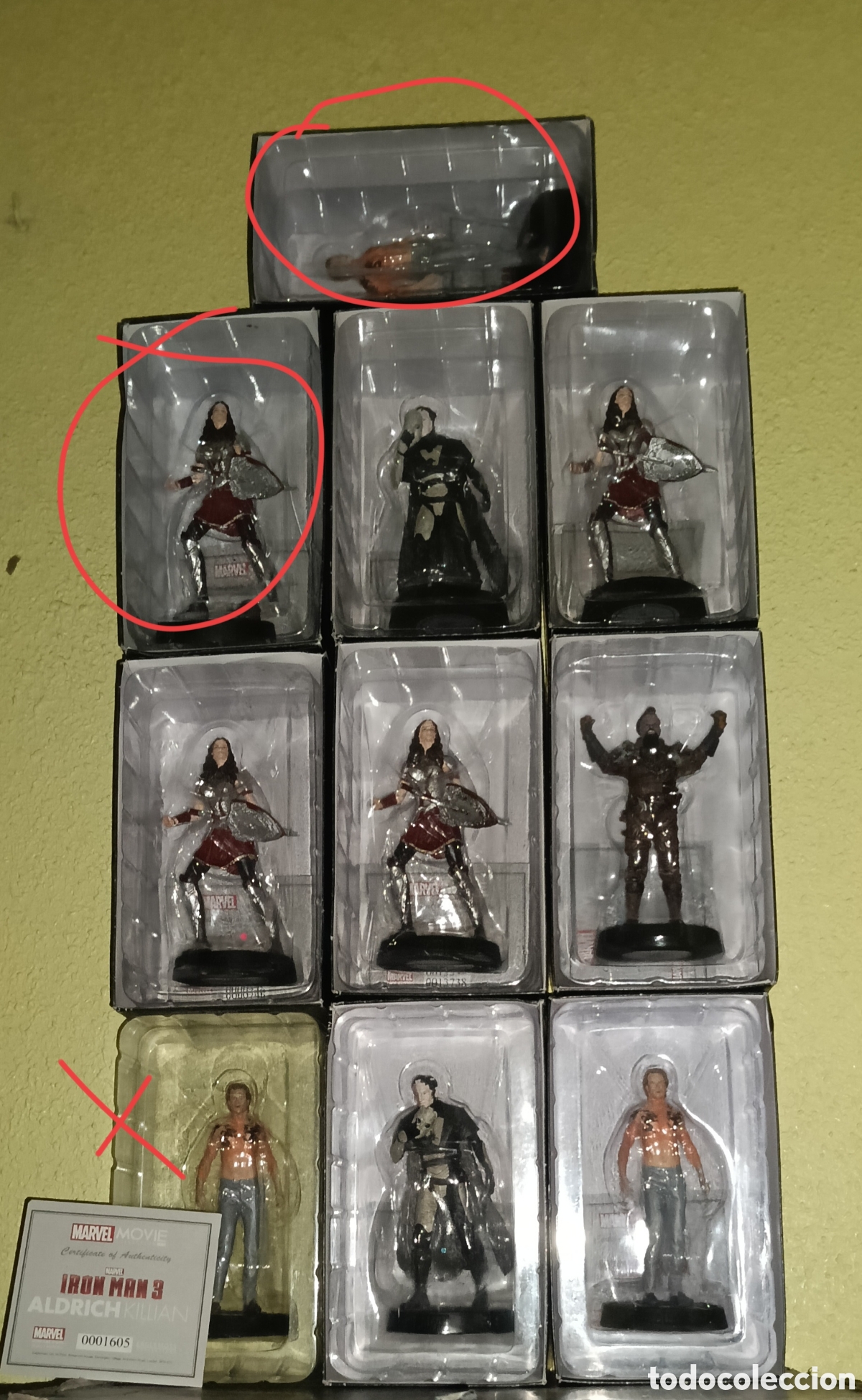 Figuras y mu&ntilde;ecos Marvel: Lote de figuras Marvel - Foto 1