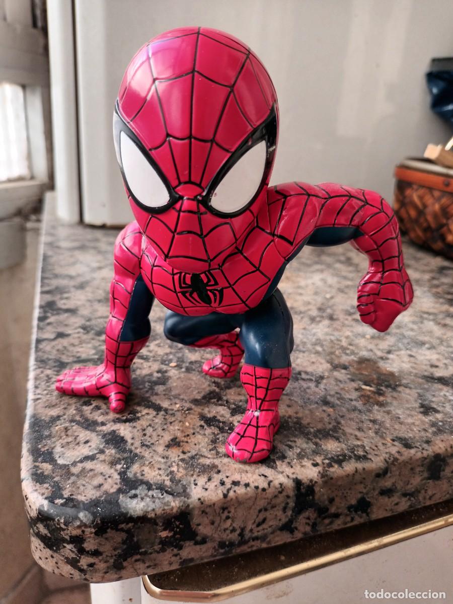 Figuras y mu&ntilde;ecos Marvel: FIGURA METALICA SPIDERMAN AGACHADO MARVEL JADA TOYS 15 CMS.
