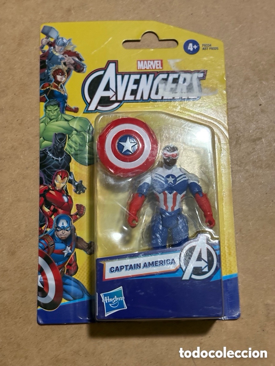Figuras y mu&ntilde;ecos Marvel: Blister nuevo Hasbro, Marvel Avengers, Capit&aacute;n Am&eacute;rica (A22)