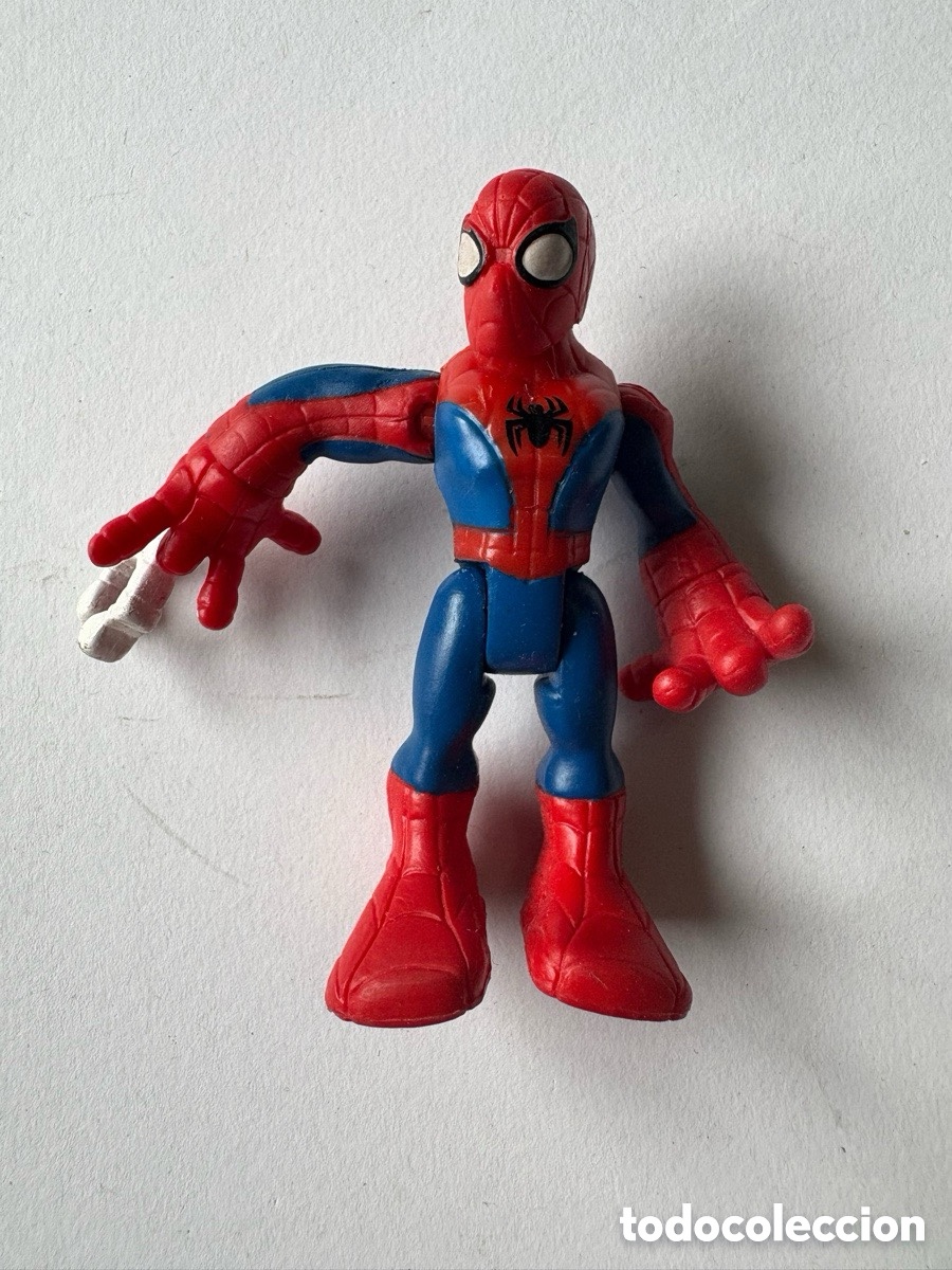 Figuras y mu&ntilde;ecos Marvel: Figura Spiderman con telara&ntilde;a Hasbro (A14) - Foto 1