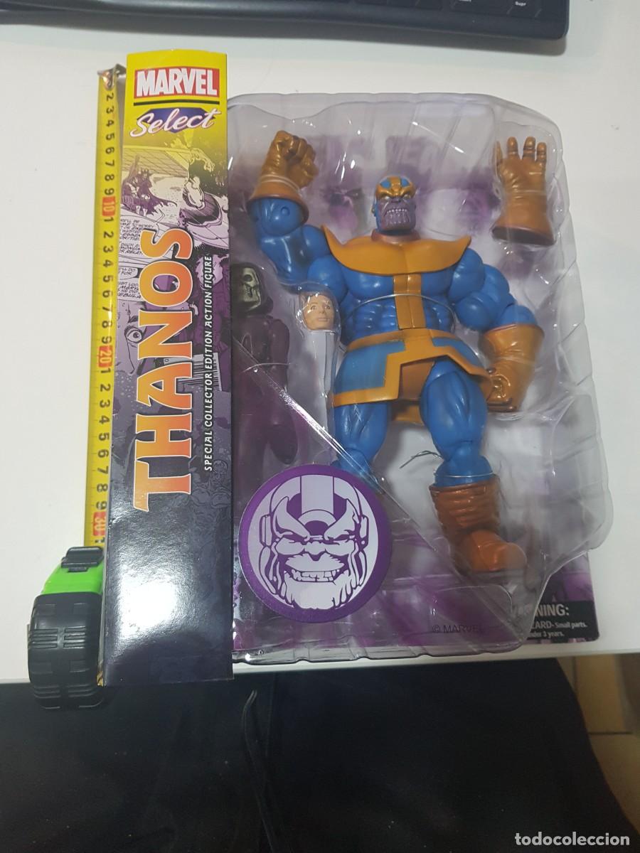 Figuras y mu&ntilde;ecos Marvel: Figura de accion Thanos marvel select disney Gran tama&ntilde;o nueva a estrenar