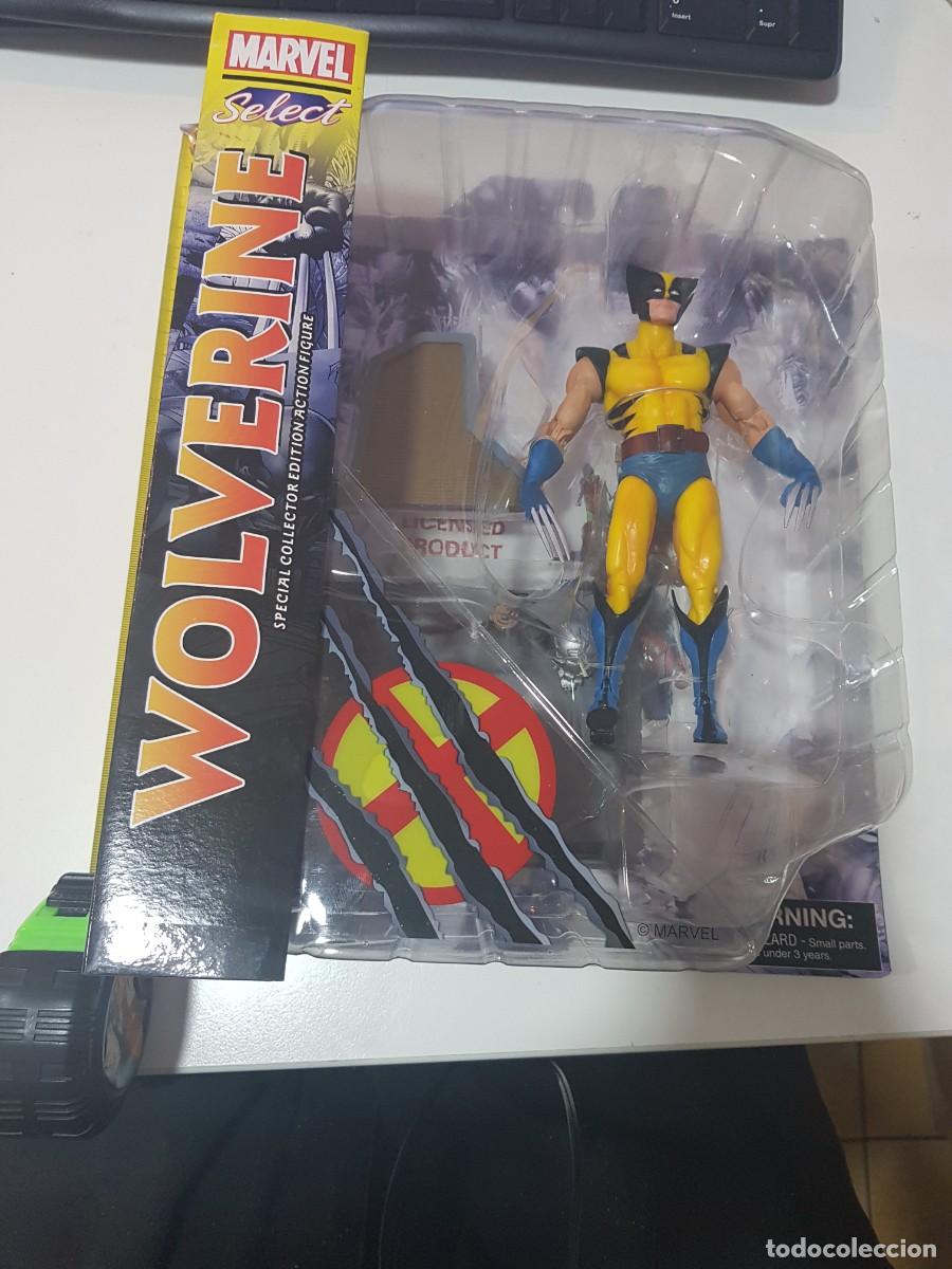Figuras y mu&ntilde;ecos Marvel: Figura de accion Wolverine marvel select disney Gran tama&ntilde;o nueva a estrenar