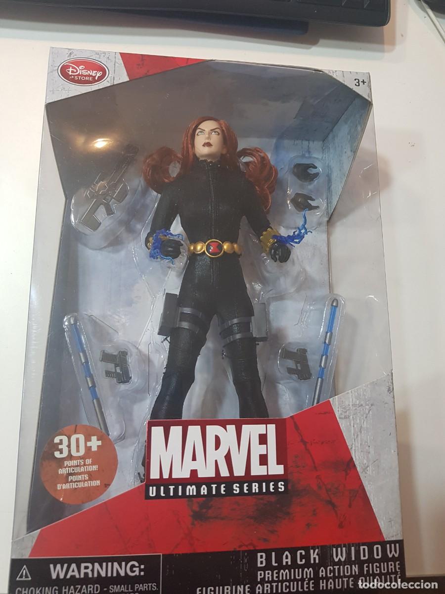 Figuras y mu&ntilde;ecos Marvel: Figura de accion marvel Ultimate series Black widow premium action figure disney nueva a estrenar