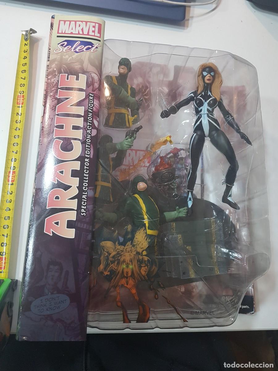 Figuras y mu&ntilde;ecos Marvel: Figura de accion marvel Select ARACHNE SPECIAL COLLECTOR EDITION nueva a estrenar