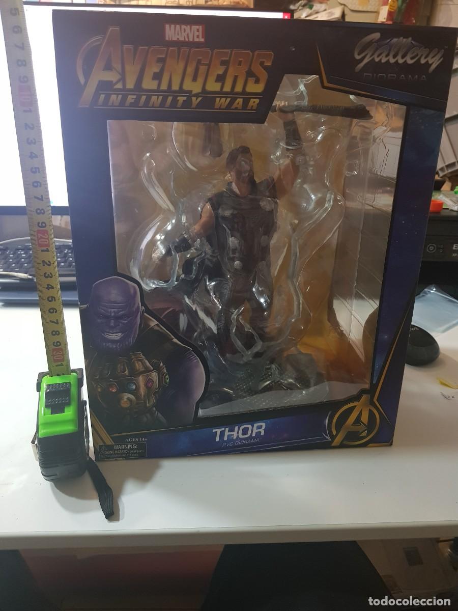 Figuras y mu&ntilde;ecos Marvel: Figura de accion marvel Infinity war Thor Avengers vengadores pvc diorama nueva a estrenar