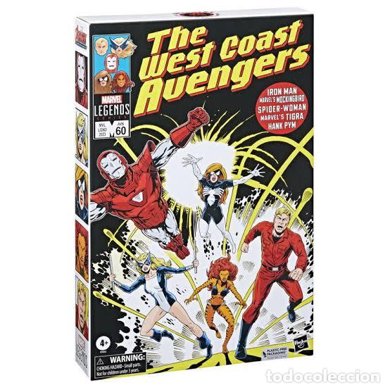 Figuras y mu&ntilde;ecos Marvel: West Coast Avengers - 15 cm - Marvel Retro Collection - Hasbro