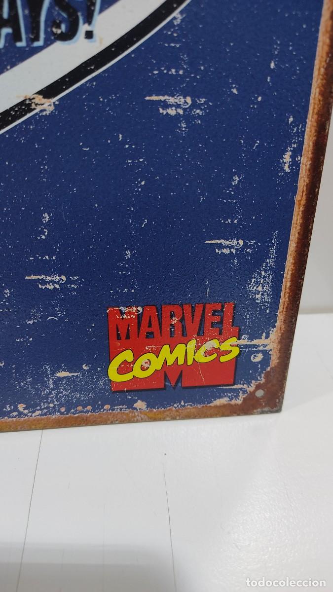 Figuras y mu&ntilde;ecos Marvel: 1210 CHAPA RECTANGULAR, CON SERIGRAFIA DEL PERSONAJE DE MARVEL SILVER SURFER, DEL 2007, AMERICANO - Foto 4