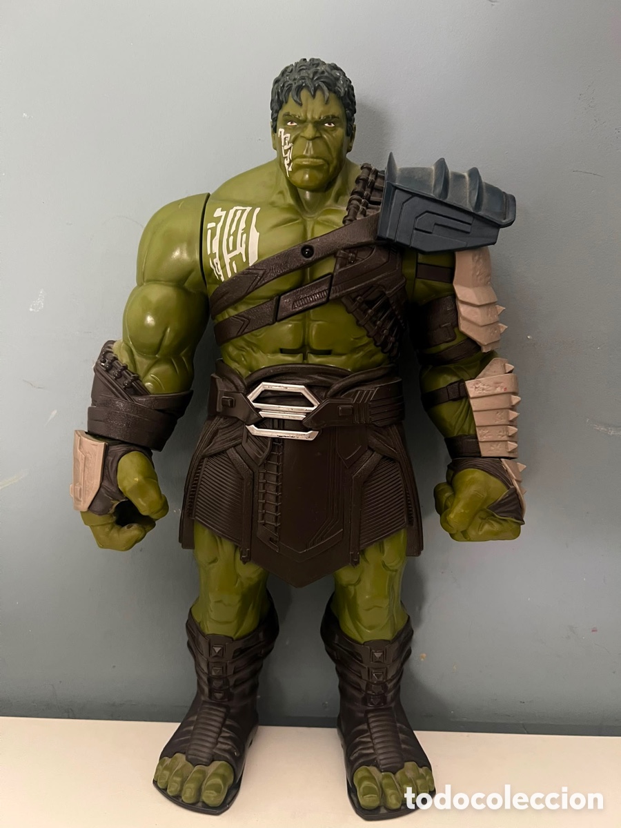 Figuras y mu&ntilde;ecos Marvel: Figura Hulk Gladiador Elect Series 36cm - Foto 2