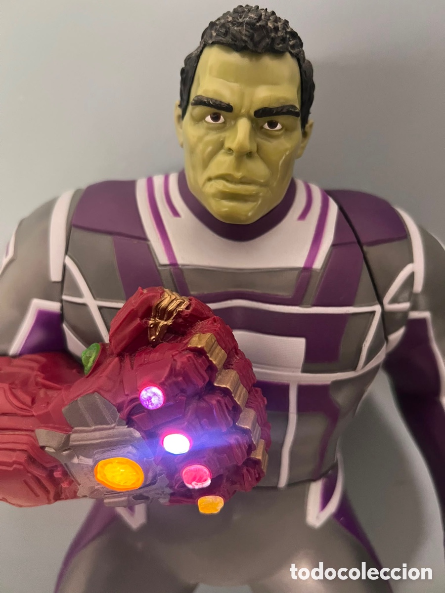 Figuras y mu&ntilde;ecos Marvel: Figura Hulk power punch elec series 36cm - Foto 2