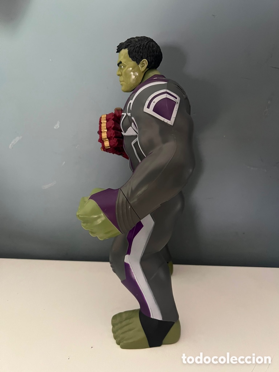 Figuras y mu&ntilde;ecos Marvel: Figura Hulk power punch elec series 36cm - Foto 4
