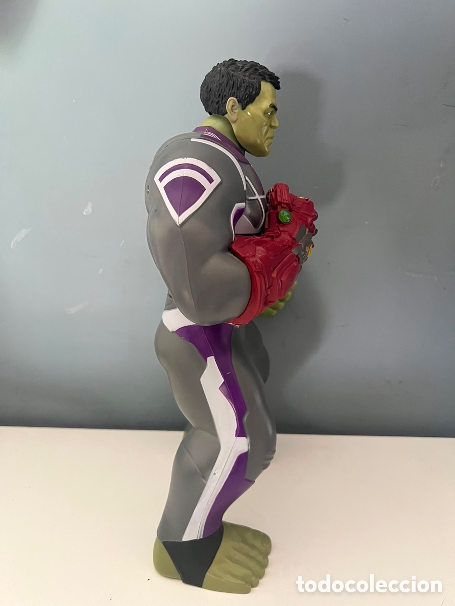 Figuras y mu&ntilde;ecos Marvel: Figura Hulk power punch elec series 36cm - Foto 5
