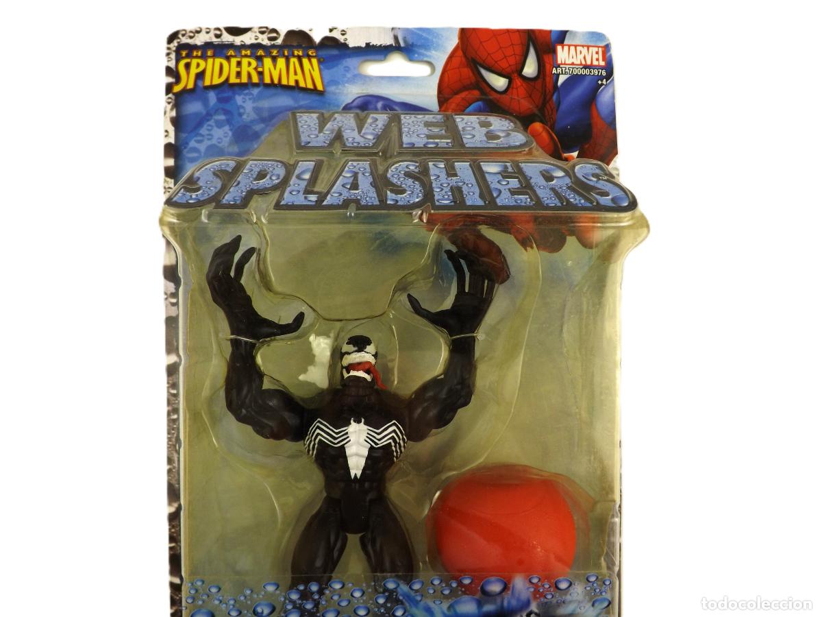 Figuras y mu&ntilde;ecos Marvel: Marvel Spiderman Web Splasher Ocean Battle Venom - Foto 2