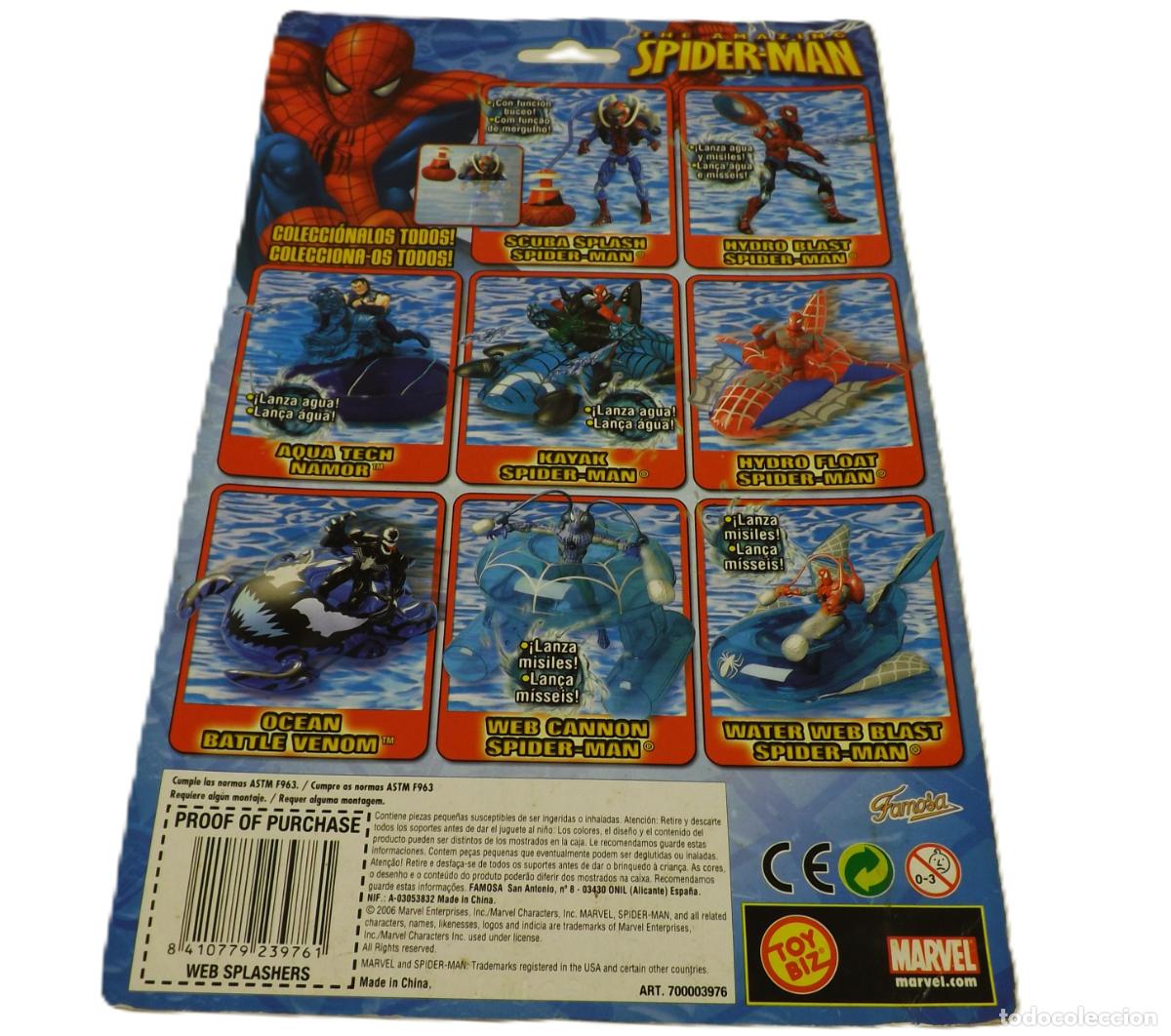 Figuras y mu&ntilde;ecos Marvel: Marvel Spiderman Web Splasher Ocean Battle Venom - Foto 4