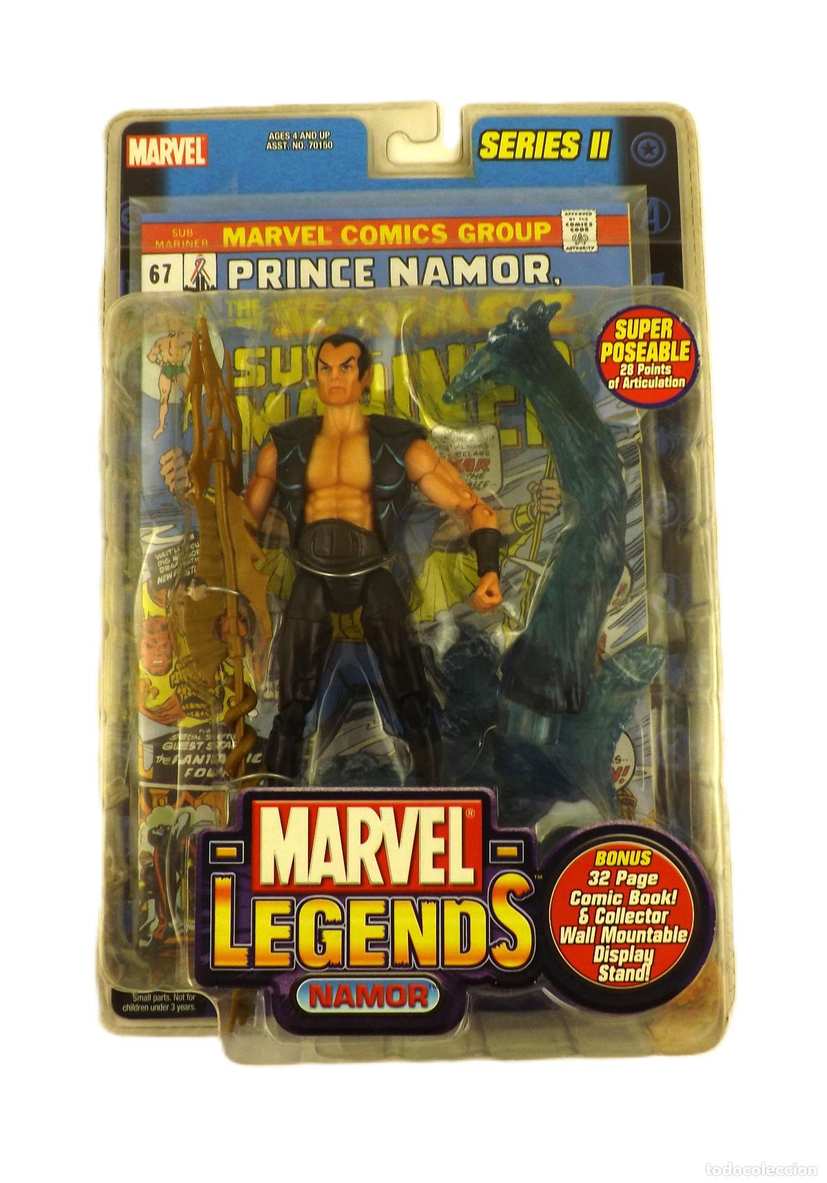 Figuras y mu&ntilde;ecos Marvel: Marvel Legends Series II Namor - Foto 1