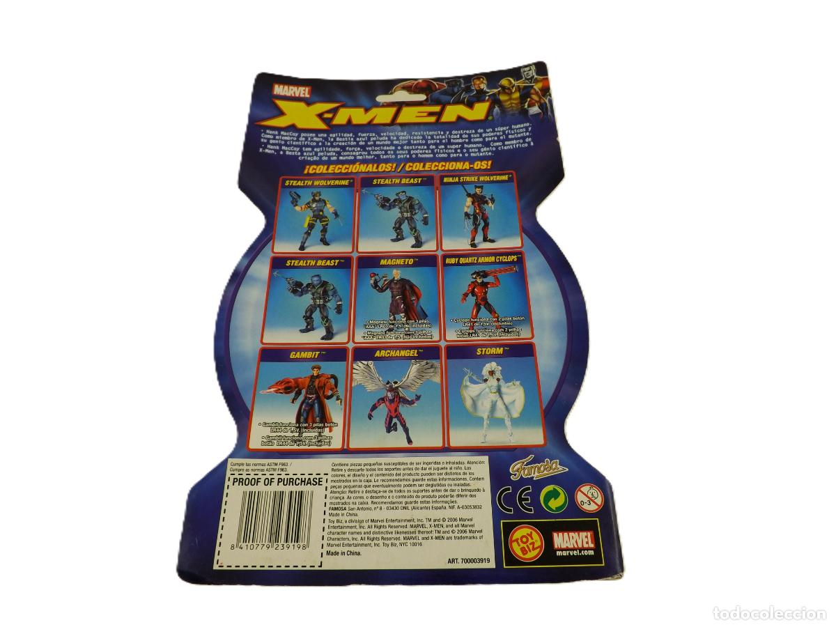 Figuras y mu&ntilde;ecos Marvel: Marvel X-Men The Beast (Stealth) - Foto 3