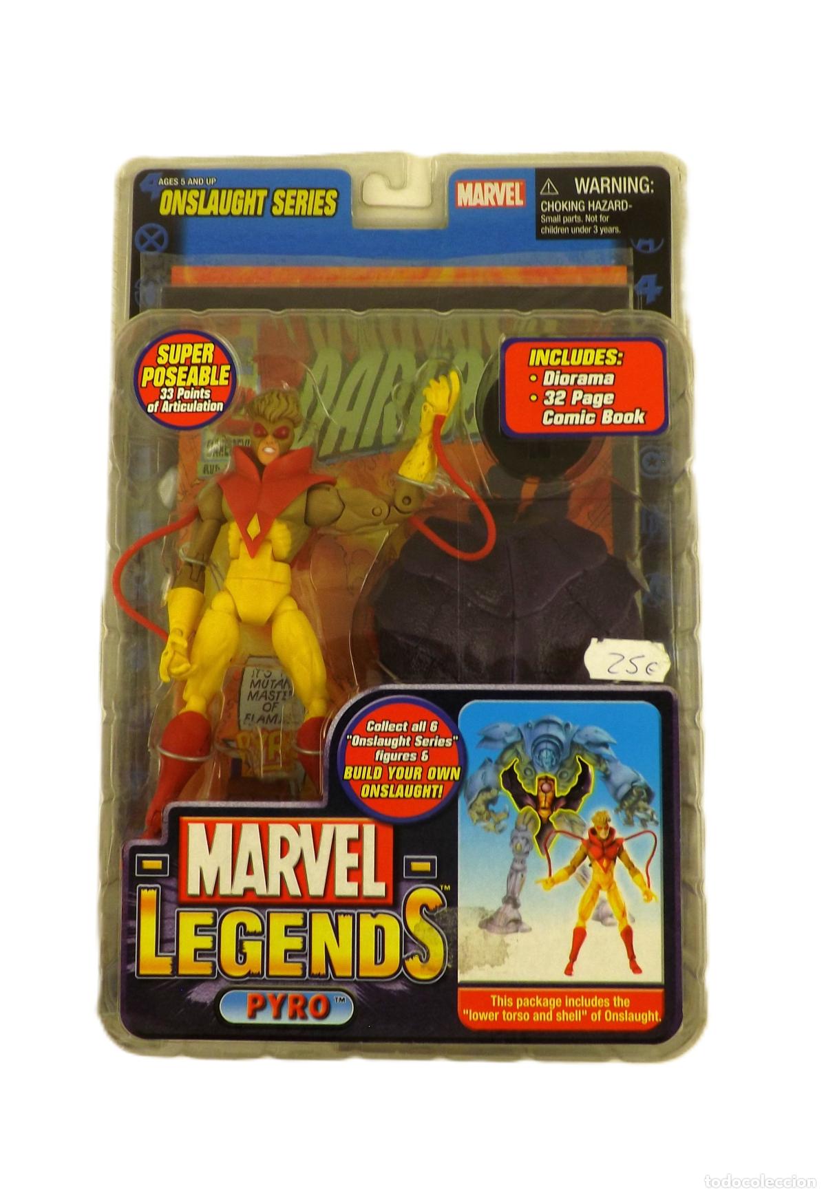 Figuras y mu&ntilde;ecos Marvel: Marvel Pyro Onslaught Series - Foto 1