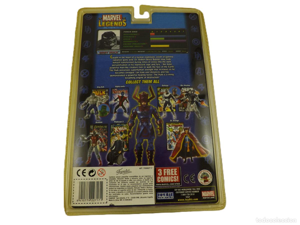 Figuras y mu&ntilde;ecos Marvel: Marvel Galactus Series Grey Hulk (First appearance) - Foto 3