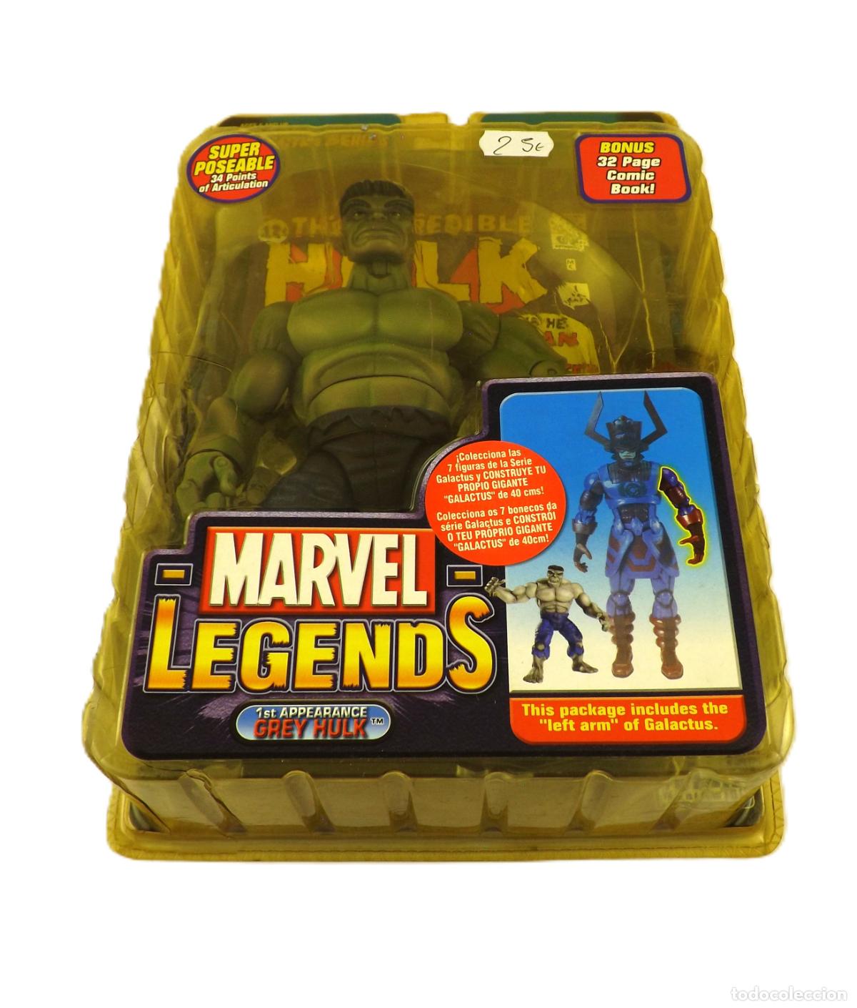 Figuras y mu&ntilde;ecos Marvel: Marvel Galactus Series Grey Hulk (First appearance) - Foto 1