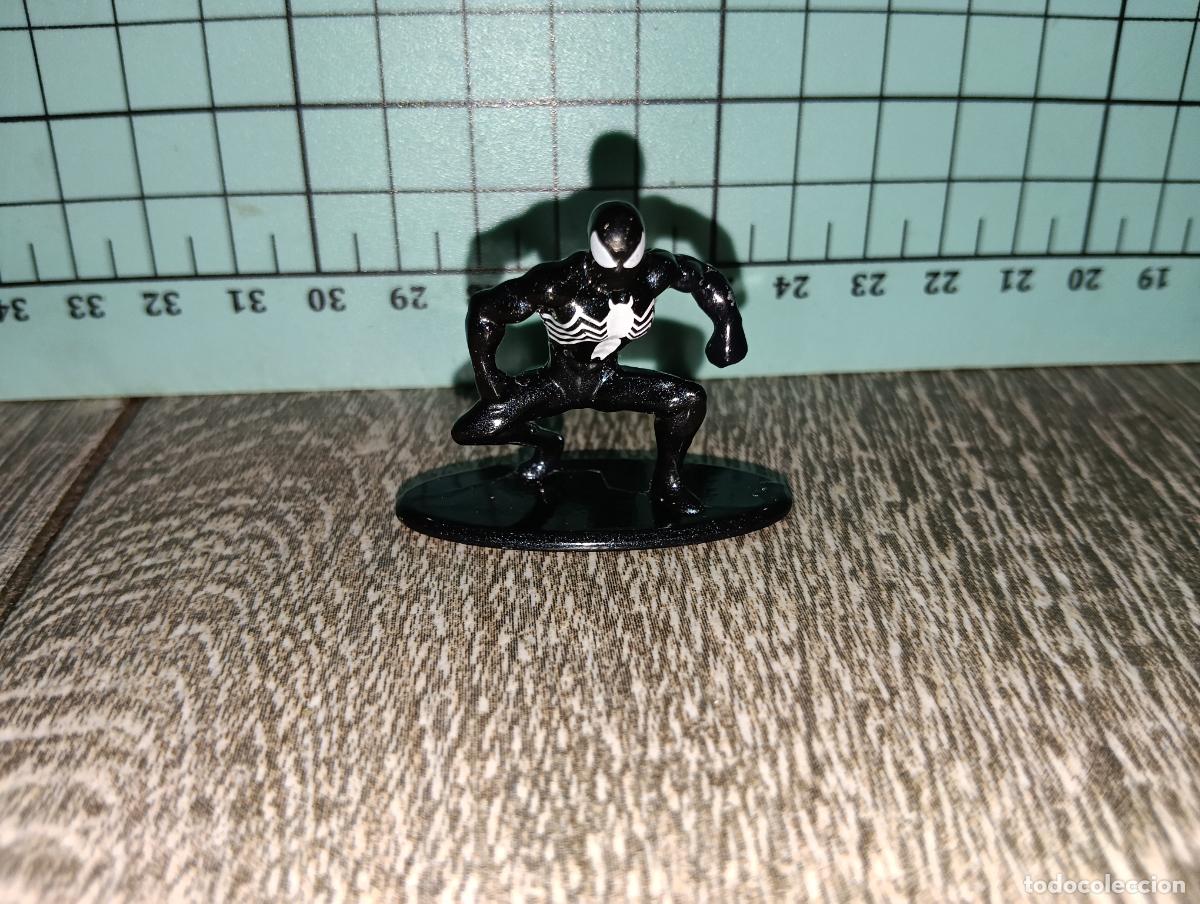 Figuras y mu&ntilde;ecos Marvel: Figura Metal Nano Metalfigs Marvel Jada Toys Spider-Man Simbionte