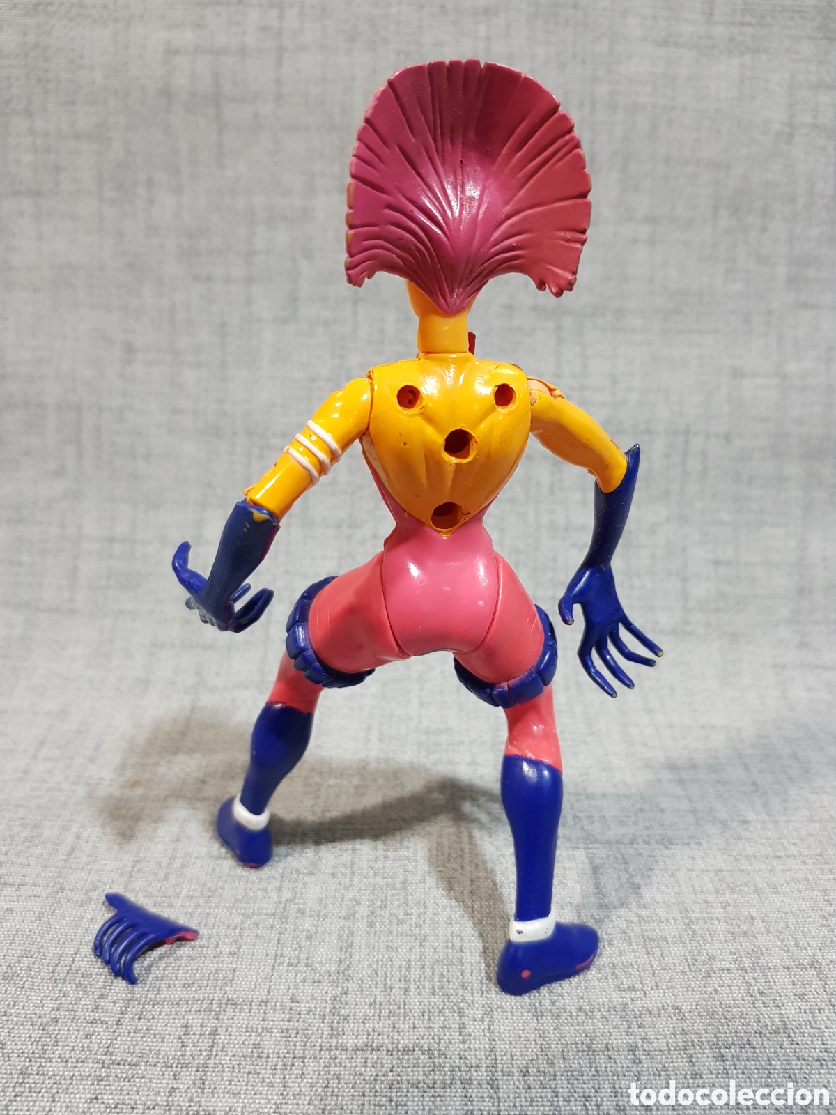 Figuras y mu&ntilde;ecos Marvel: WASP (AVISPA) SPIDERMAN SPIDER FORCE TOY BIZ 1997 - Foto 8