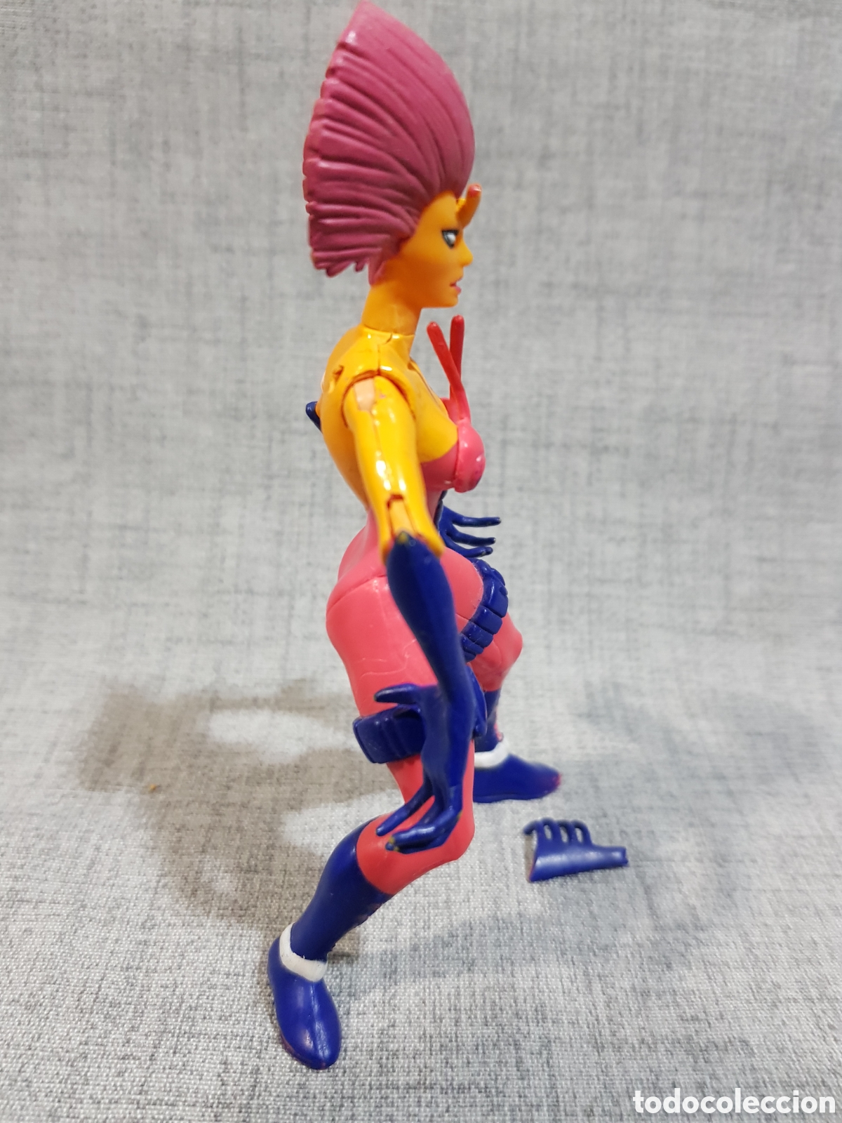 Figuras y mu&ntilde;ecos Marvel: WASP (AVISPA) SPIDERMAN SPIDER FORCE TOY BIZ 1997 - Foto 9