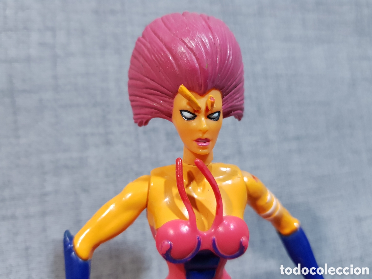 Figuras y mu&ntilde;ecos Marvel: WASP (AVISPA) SPIDERMAN SPIDER FORCE TOY BIZ 1997 - Foto 10
