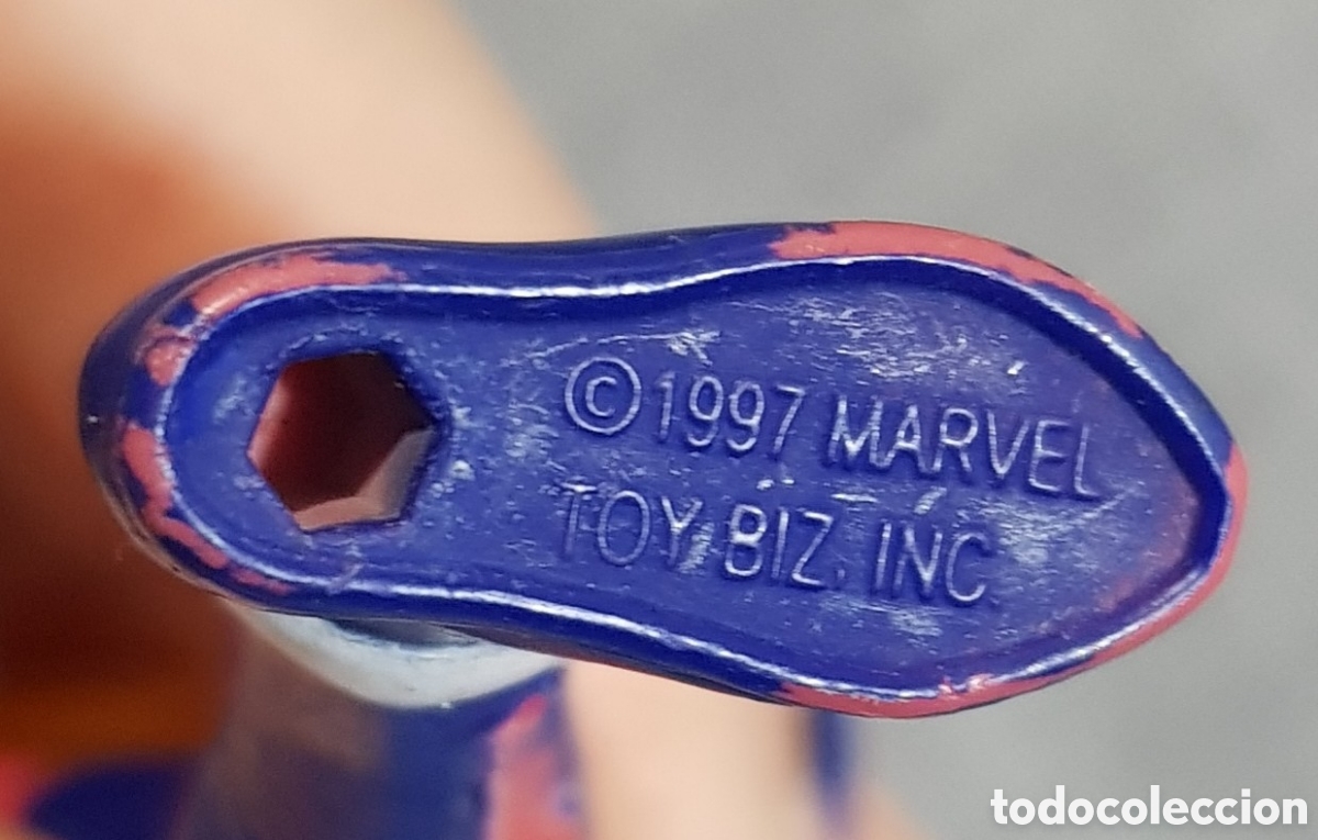 Figuras y mu&ntilde;ecos Marvel: WASP (AVISPA) SPIDERMAN SPIDER FORCE TOY BIZ 1997 - Foto 3