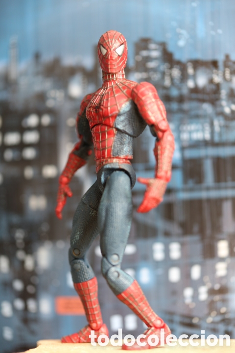 Figuras y mu&ntilde;ecos Marvel: Figura SPIDERMAN. TM & Marvel 2003. Pel&iacute;cula Tobey Maguire. 6&rdquo;. &Uacute;nica en Todocolecci&oacute;n.