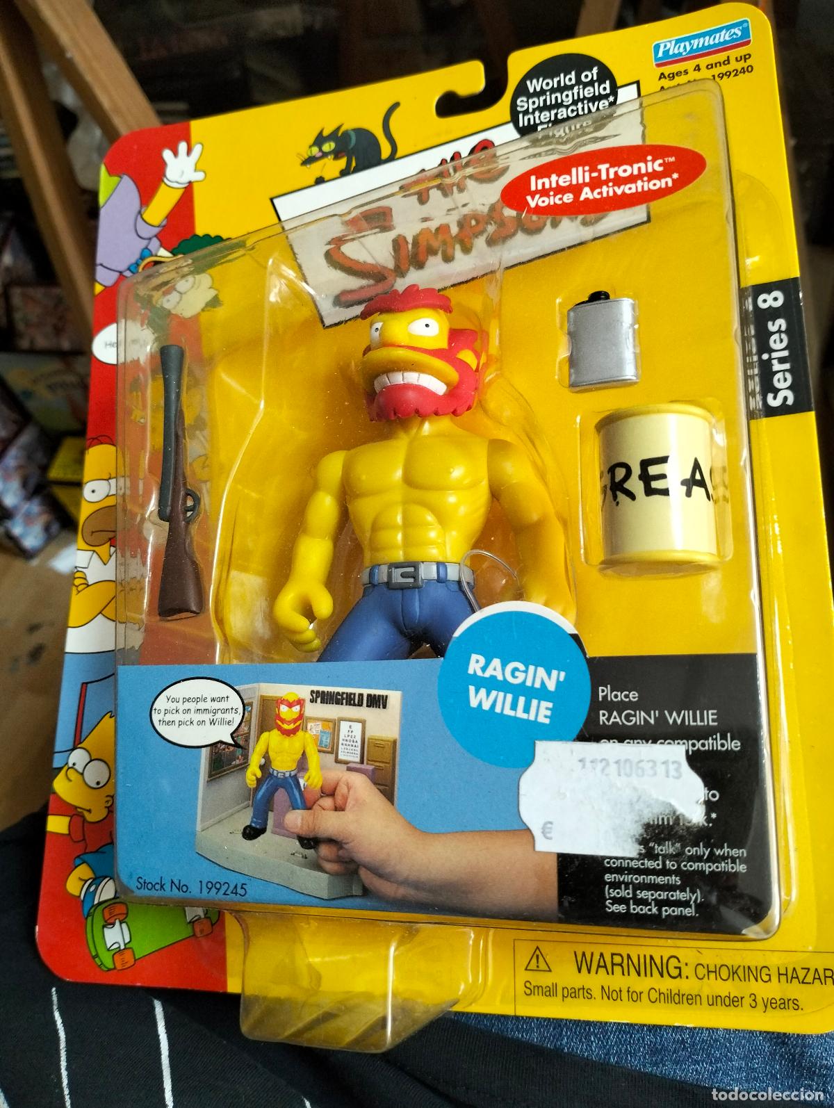 Figuras y mu&ntilde;ecos Marvel: THE SIMPSONS ( RAGIN WILLYE )...FIGURA 2.002