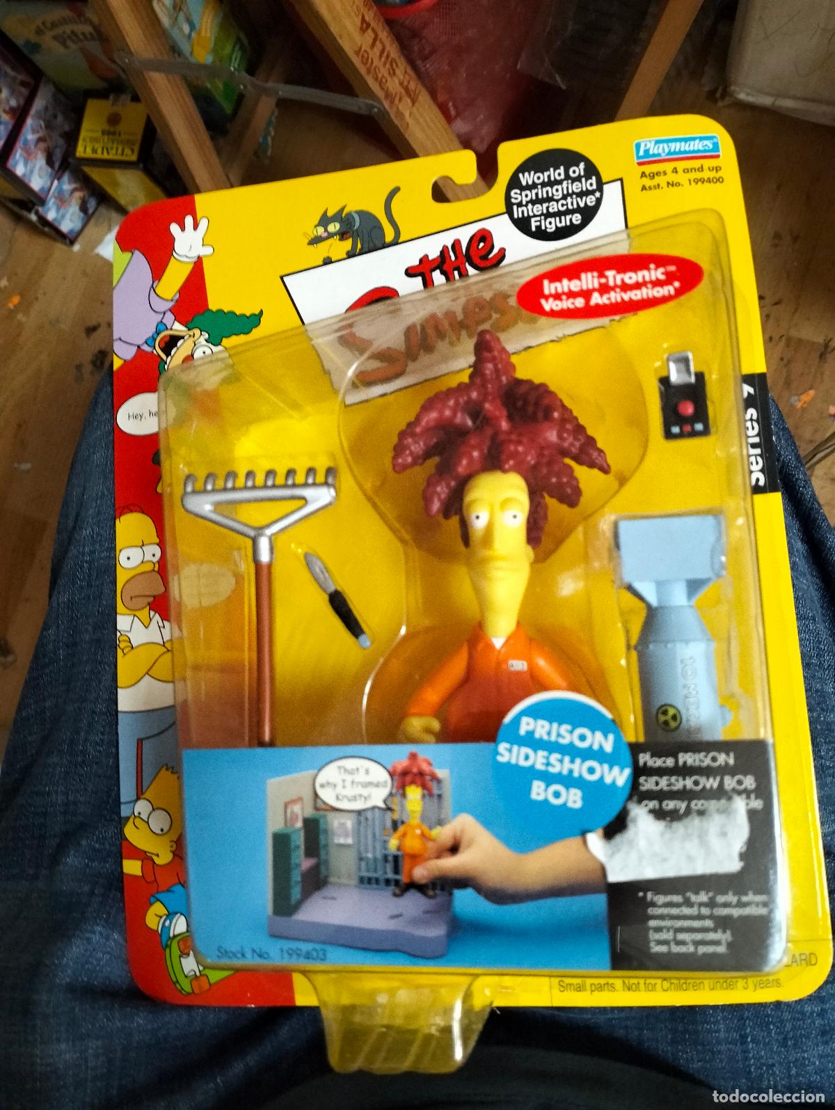 Figuras y mu&ntilde;ecos Marvel: THE SIMPSONS : WORLD OF SPRINGFIELD ( PRISON SIDESHOW BOB)...FIGURA 2.002