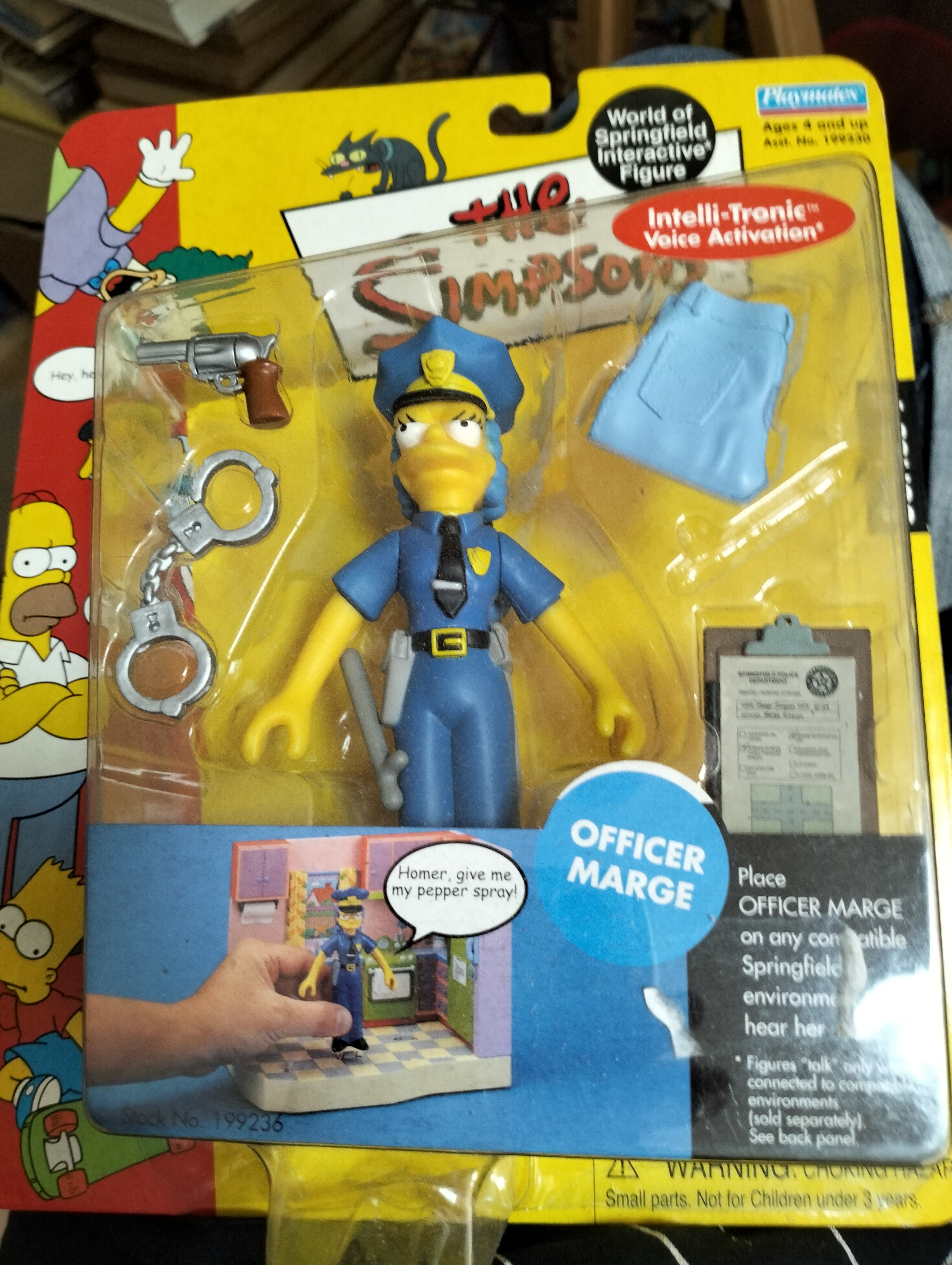 Figuras y mu&ntilde;ecos Marvel: THE SIMPSONS : WORLD OF SPRINGFIELD ( OFFICIER MARGE)...FIGURA 2.002