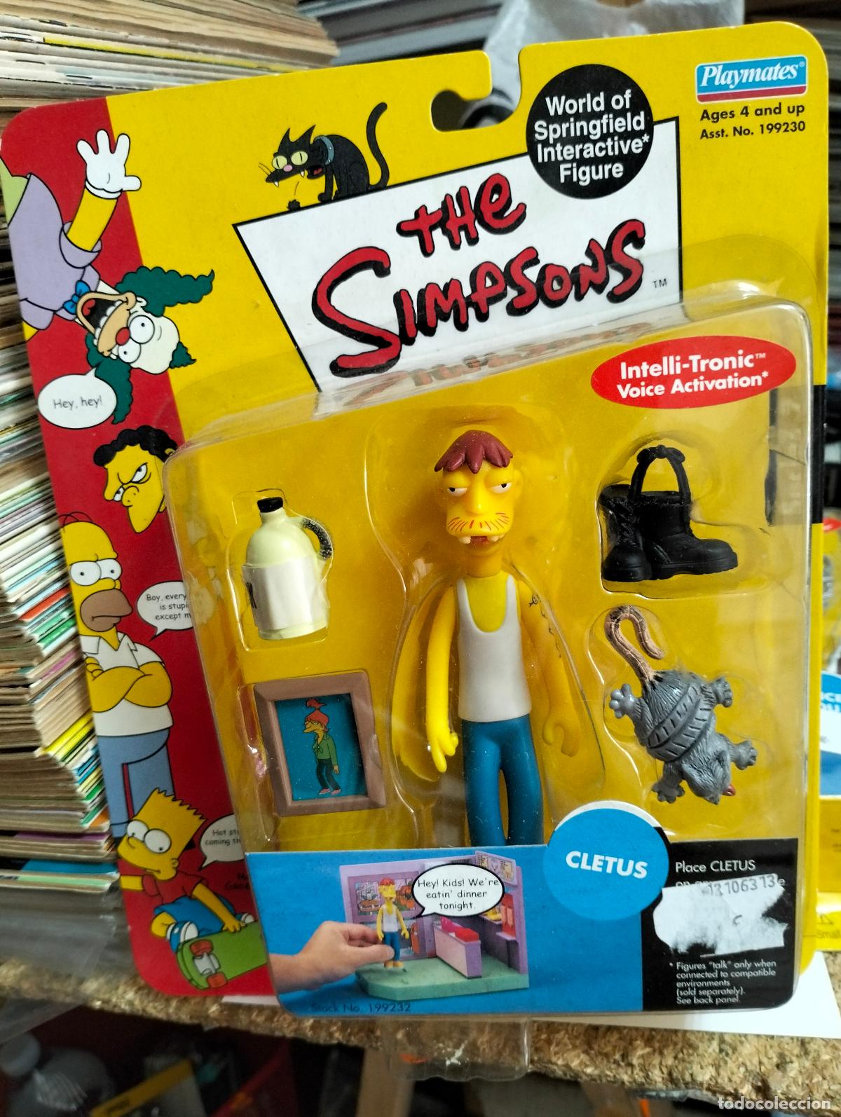 Figuras y mu&ntilde;ecos Marvel: THE SIMPSONS : WORLD OF SPRINGFIELD ( CLETUS)...FIGURA 2.002