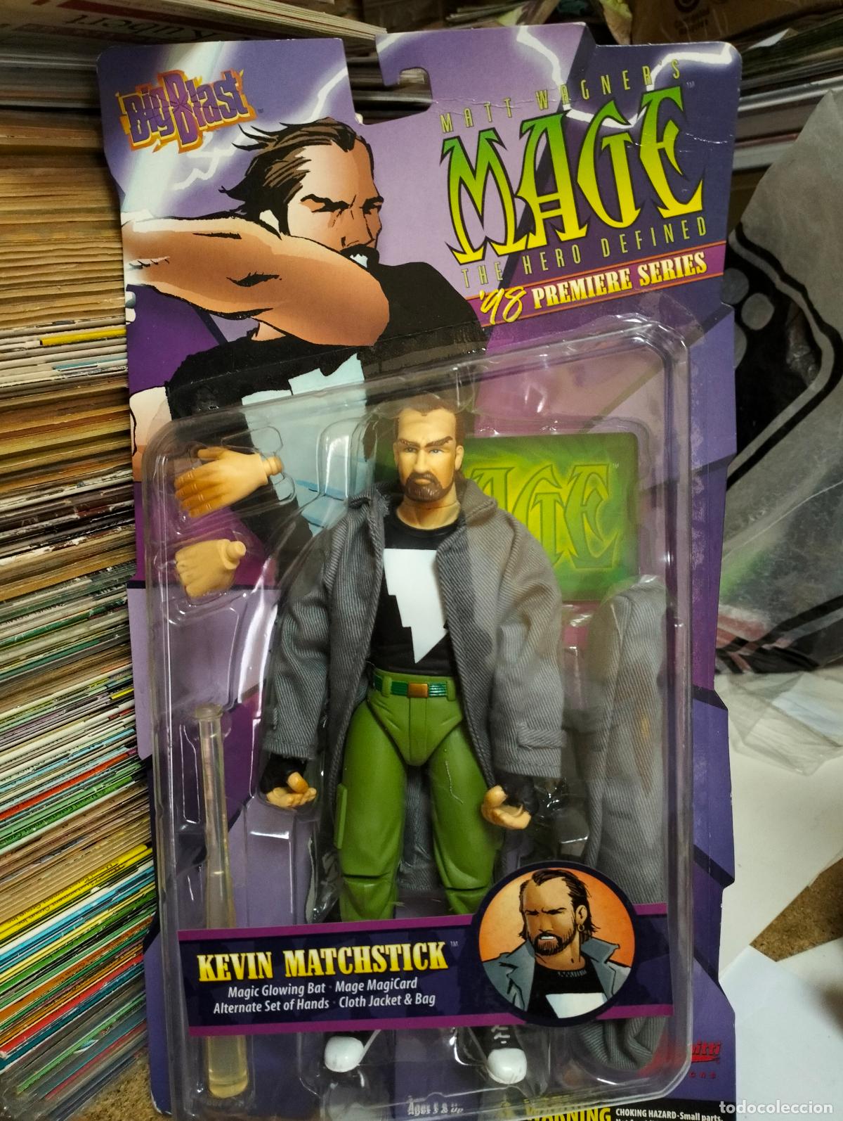 Figuras y mu&ntilde;ecos Marvel: MAGE : 98' premier series ...FIGURA de Big blast.. 1.998 EL BL&Iacute;STER ESTA ABIERTO