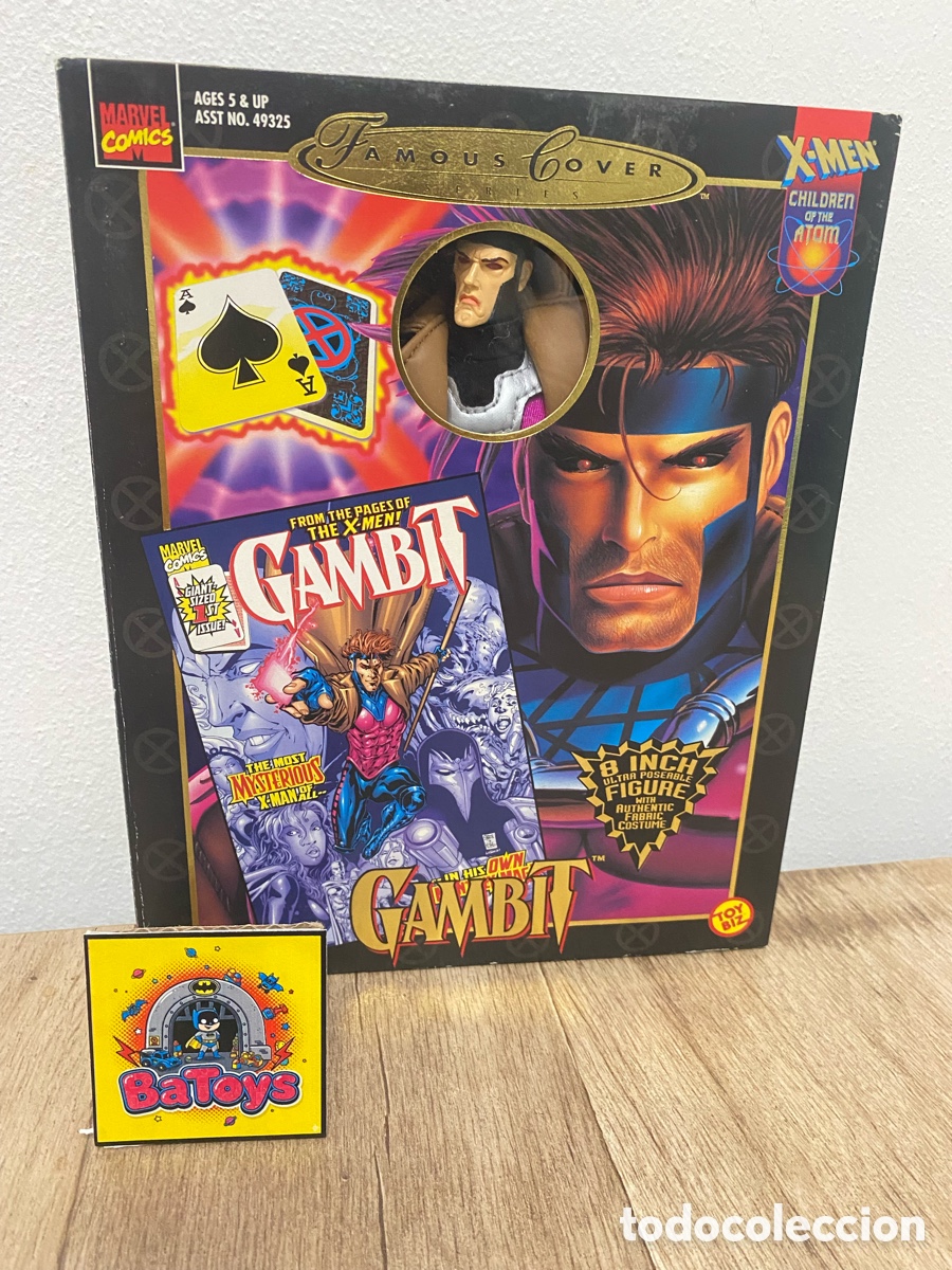 Figuras y mu&ntilde;ecos Marvel: Gambit Toy Biz Famous Cover