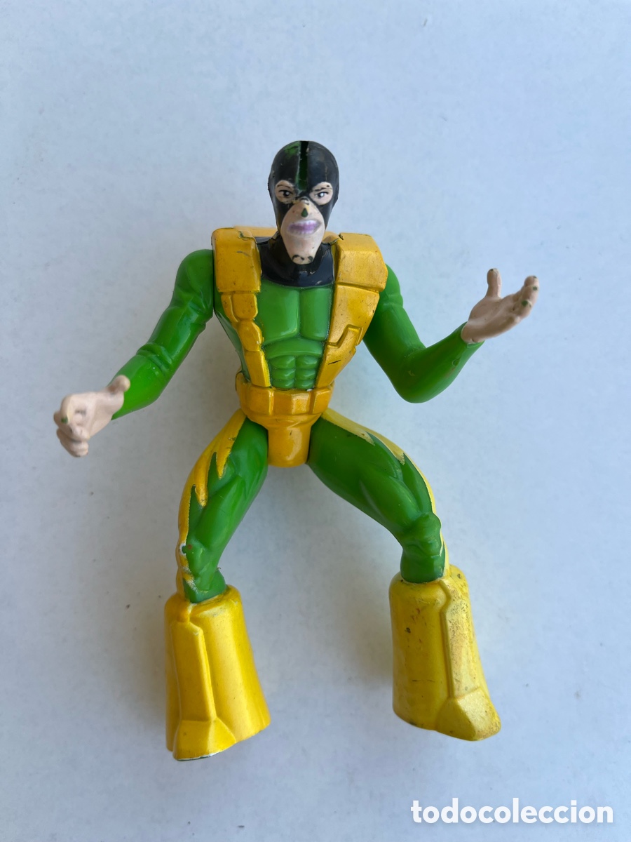Figuras y mu&ntilde;ecos Marvel: ELECTRO SPIDER-MAN MARVEL TOY BIZ 1996 FIGURA VINTAGE 15 CM A&Ntilde;OS 90