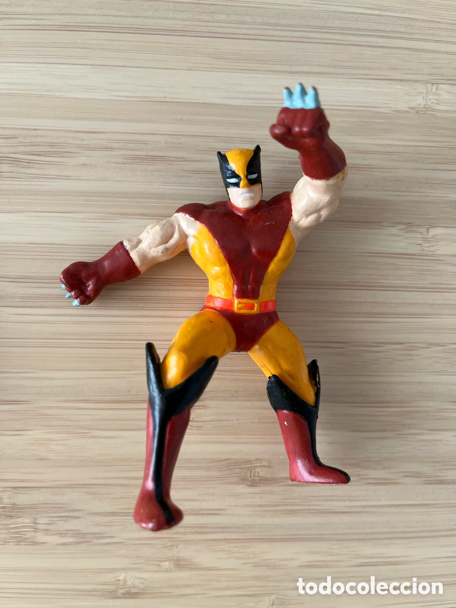 Figuras y mu&ntilde;ecos Marvel: LOBezNO WOLVERINE MARVEL APPLAUSE PVC 1990 FIGURA VINTAGE X-MEN