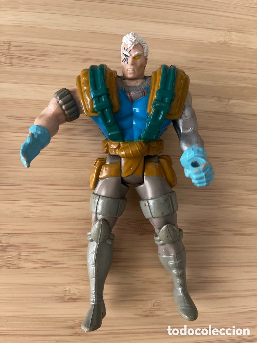 Figuras y mu&ntilde;ecos Marvel: CABLE X-MEN X-FORCE TOY BIZ 1992 MARVEL FIGURA VINTAGE &ndash; MECANISMO FUNCIONA