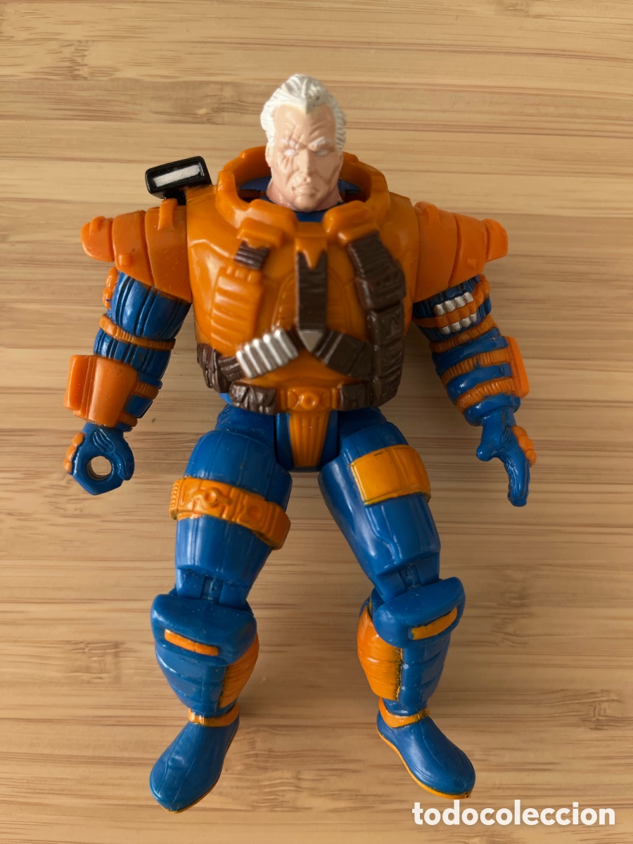 Figuras y mu&ntilde;ecos Marvel: CABLE DELUXE 10&rdquo; X-MEN X-FORCE TOY BIZ 1994 MARVEL VINTAGE CON MOCHILA