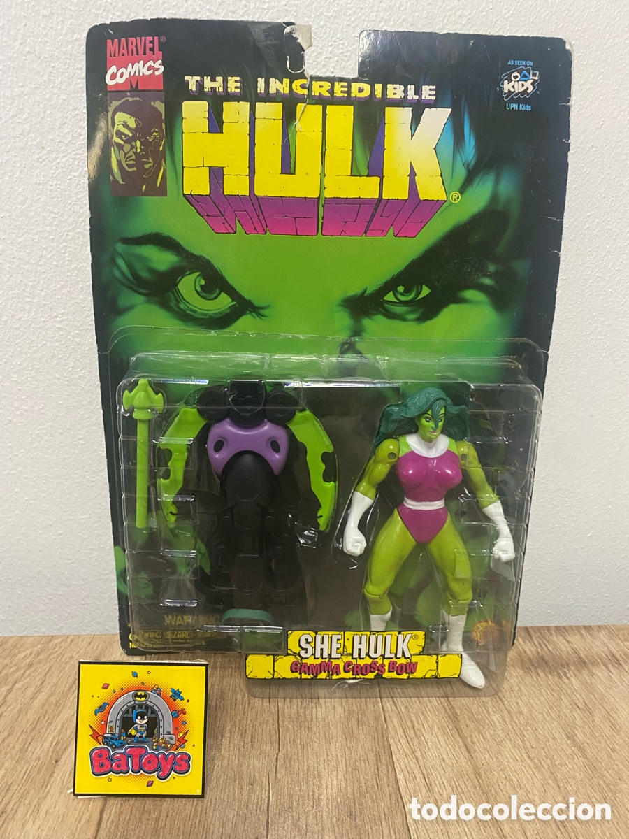 Figuras y mu&ntilde;ecos Marvel: She Hulk Toy Biz Incredibile Hulk