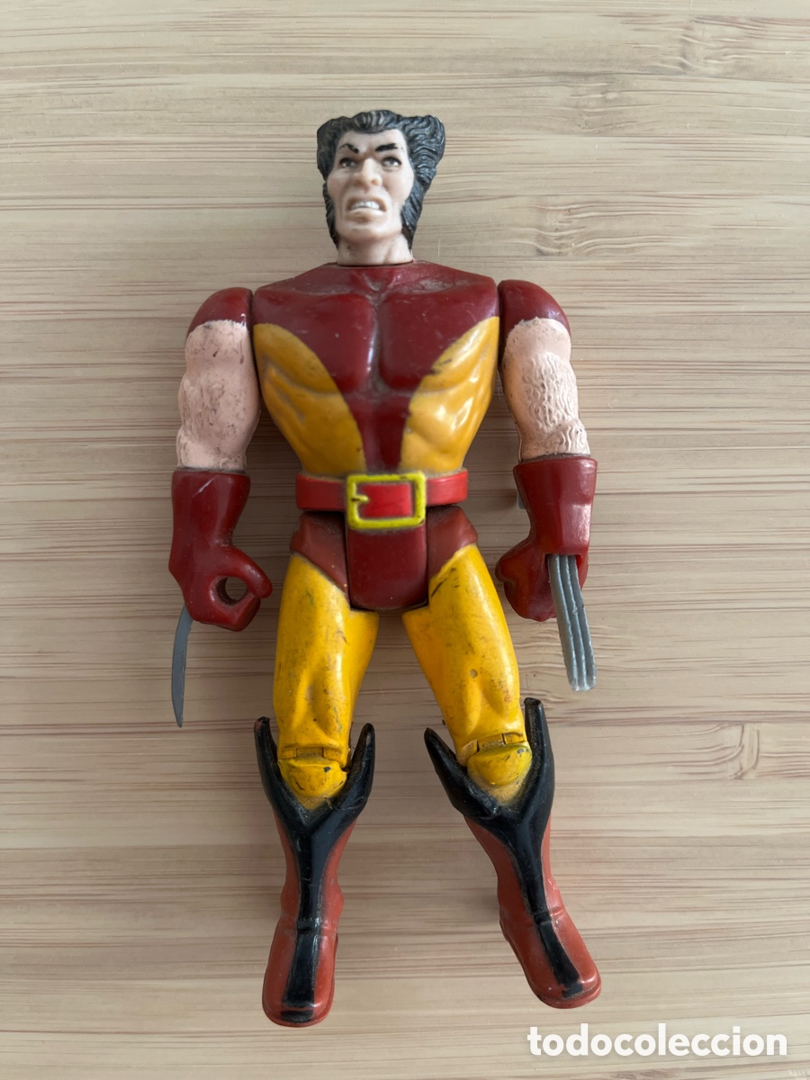 Figuras y mu&ntilde;ecos Marvel: WOLVERINE X-MEN TOY BIZ 1991 VINTAGE GARRAS RETR&Aacute;CTILES MARVEL