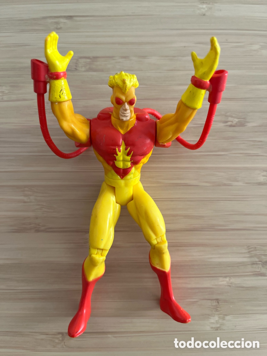 Figuras y mu&ntilde;ecos Marvel: PYRO X-MEN X-FORCE TOY BIZ 1993/94 MARVEL VINTAGE CON MOCHILA Y MANGUERAS