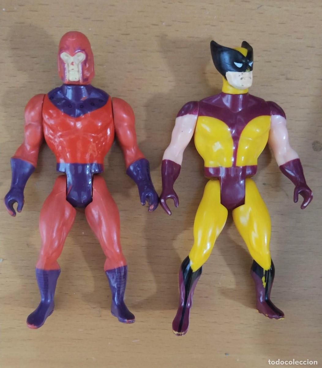Figuren von Marvel: Marvel Secret Wars vintage (1984) Mattel: Magneto y Wolverine