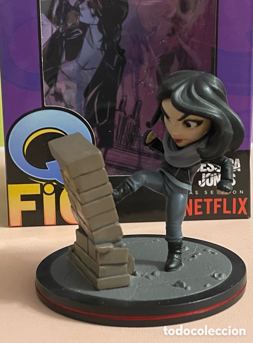 Figuras y mu&ntilde;ecos Marvel: Figura Jessica Jones Q-Fig QMx Marvel Netflix 2017