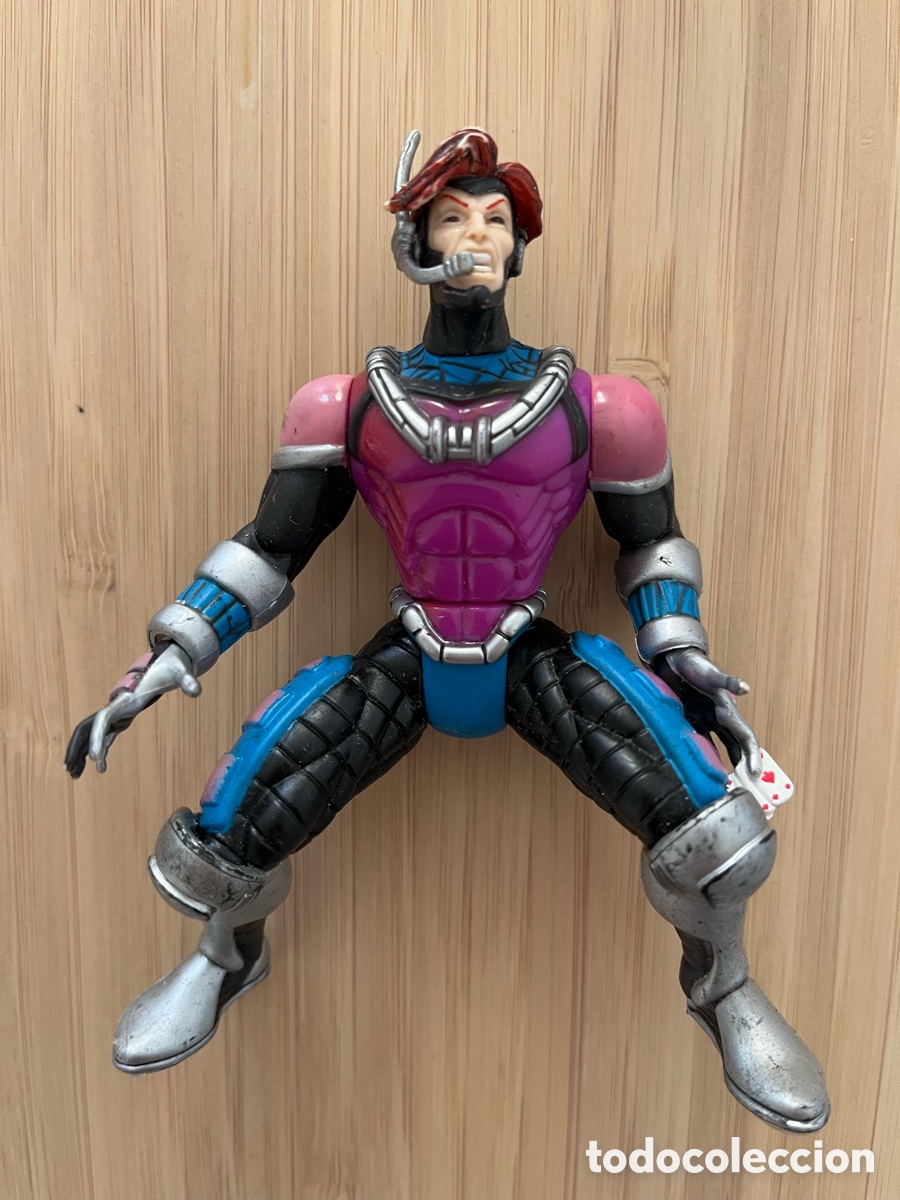 Figuras y mu&ntilde;ecos Marvel: Gambit X-Men Robot Fighters &ndash; Toy Biz 1996/1997 &ndash; Marvel vintage a&ntilde;os 90